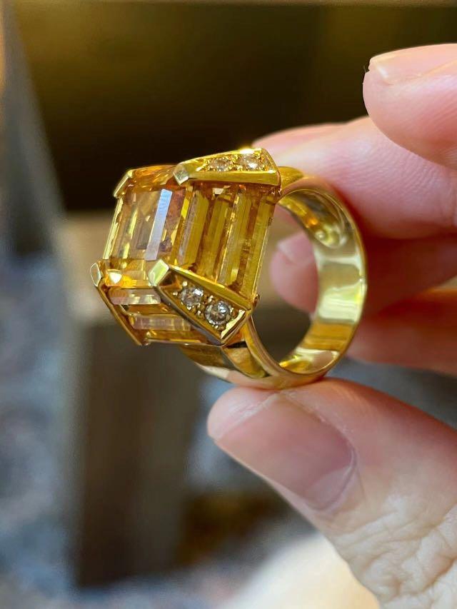 Citrine ring michael hill store