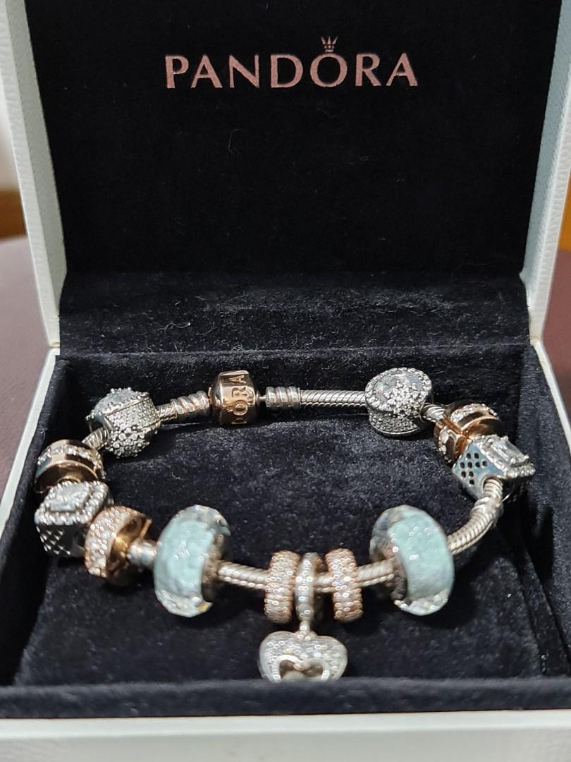 Authentic Pandora Bracelet and Charms Women s Fashion Jewelry