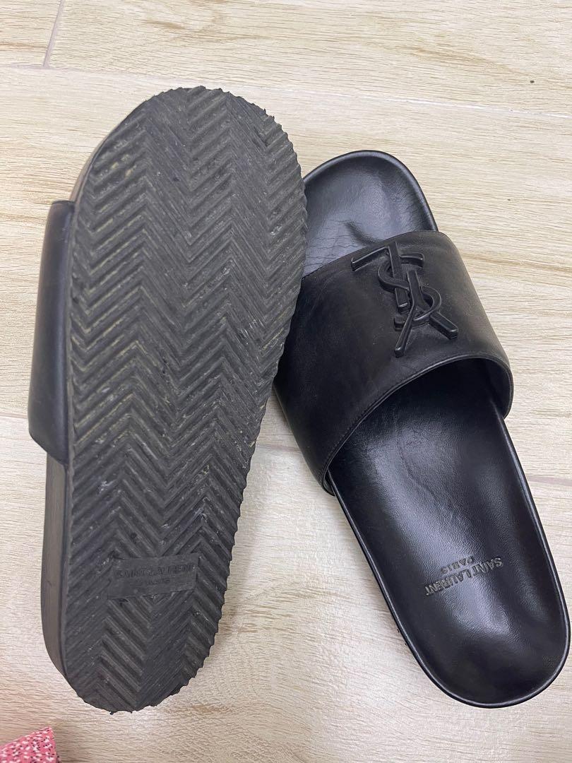 Authentic YSL Joan Slides Women s Fashion Footwear Slippers and
