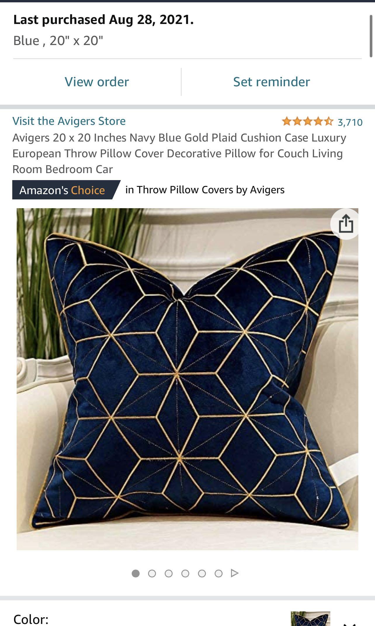 Avigers Throw pillow case (Category: Cushions & Throws) located in Taguig. Submitted by annebydesign (Listing ID 1166981244, Image 1). Description: Brand new. The photo is from Amazon which is our actual order. Yan na yun mismo- size, price, brand and material -I thought it will match the master bedroom beddings pero iba ung pagka blue sa blue ng headboard nmin so I’m selling this for 200 pesos LESS than how much I bought it $20) .