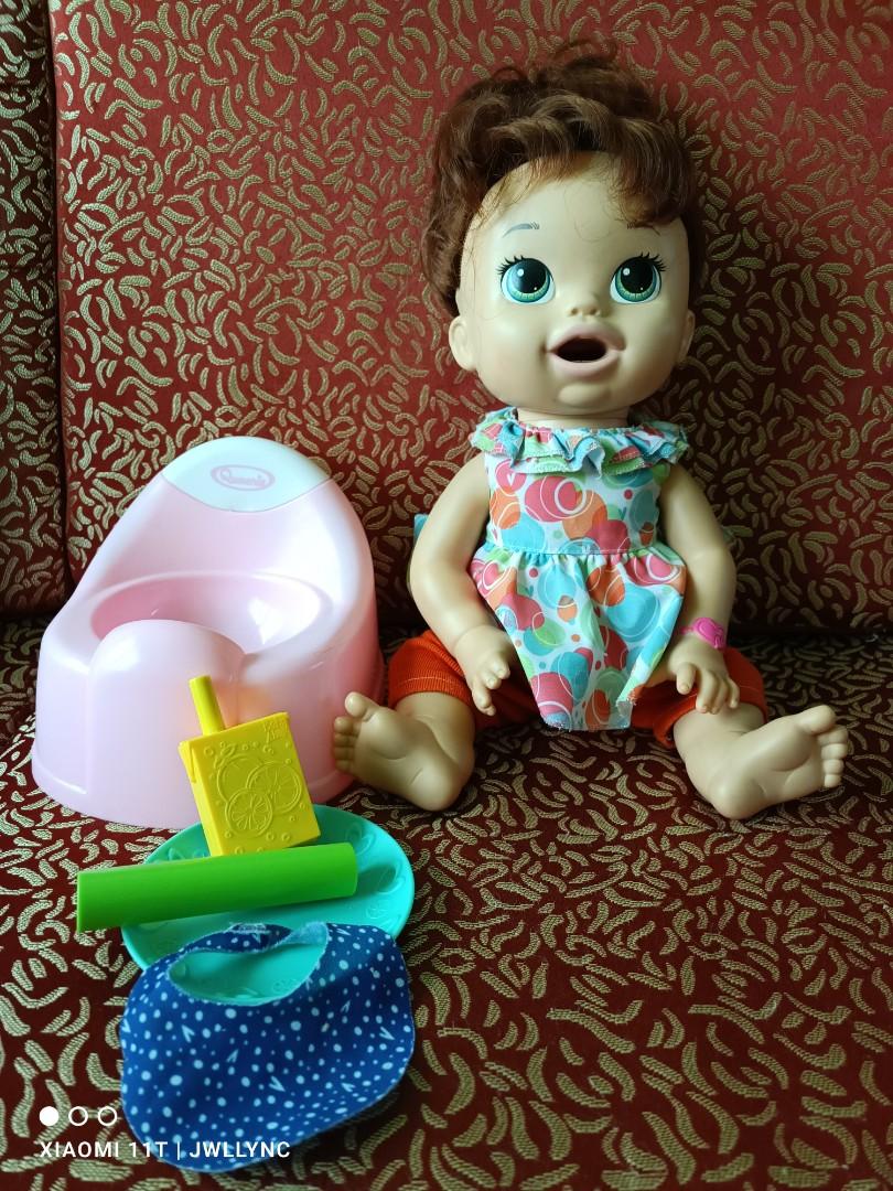 Baby alive snackin sara brunette best sale