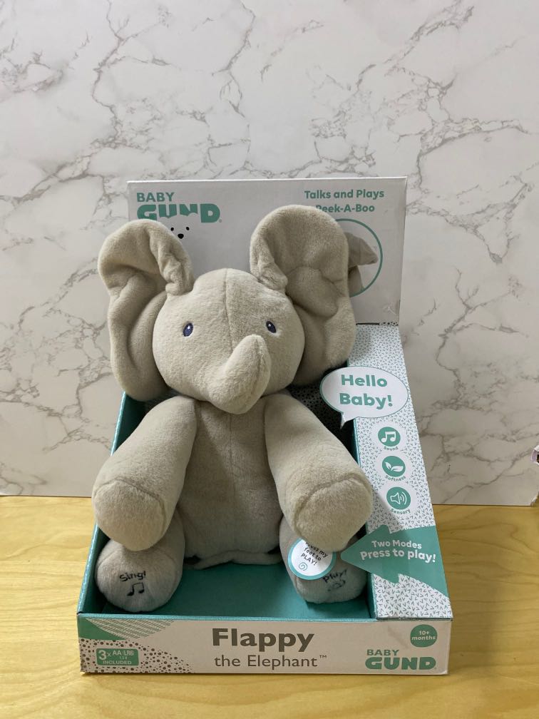 Baby Gund Flappy elephant