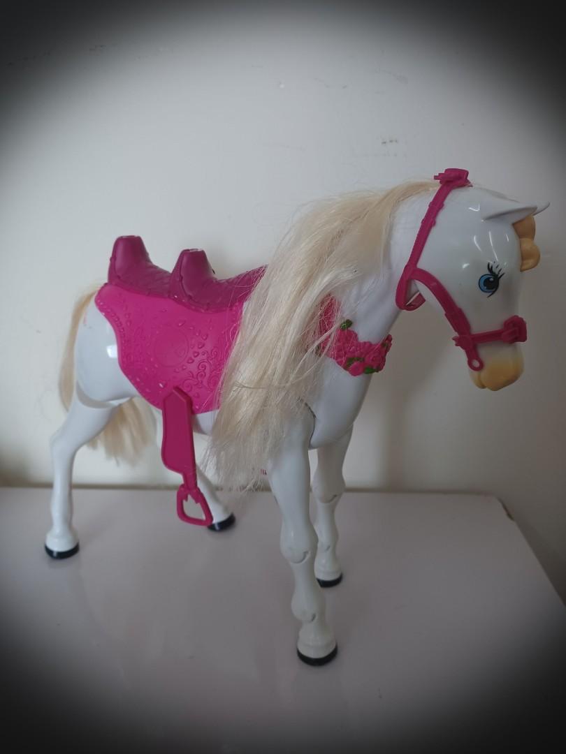 Big hot sale barbie horse