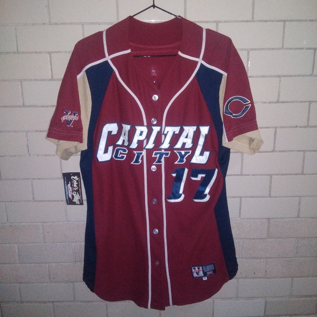baseball jersey capital city #17, Men's 