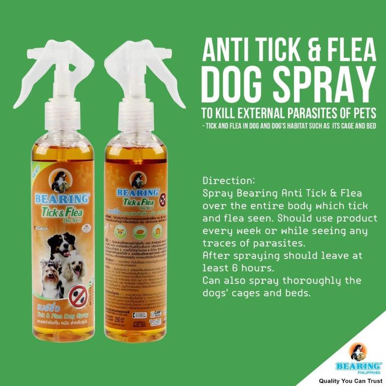 Anti tick store and flea spray