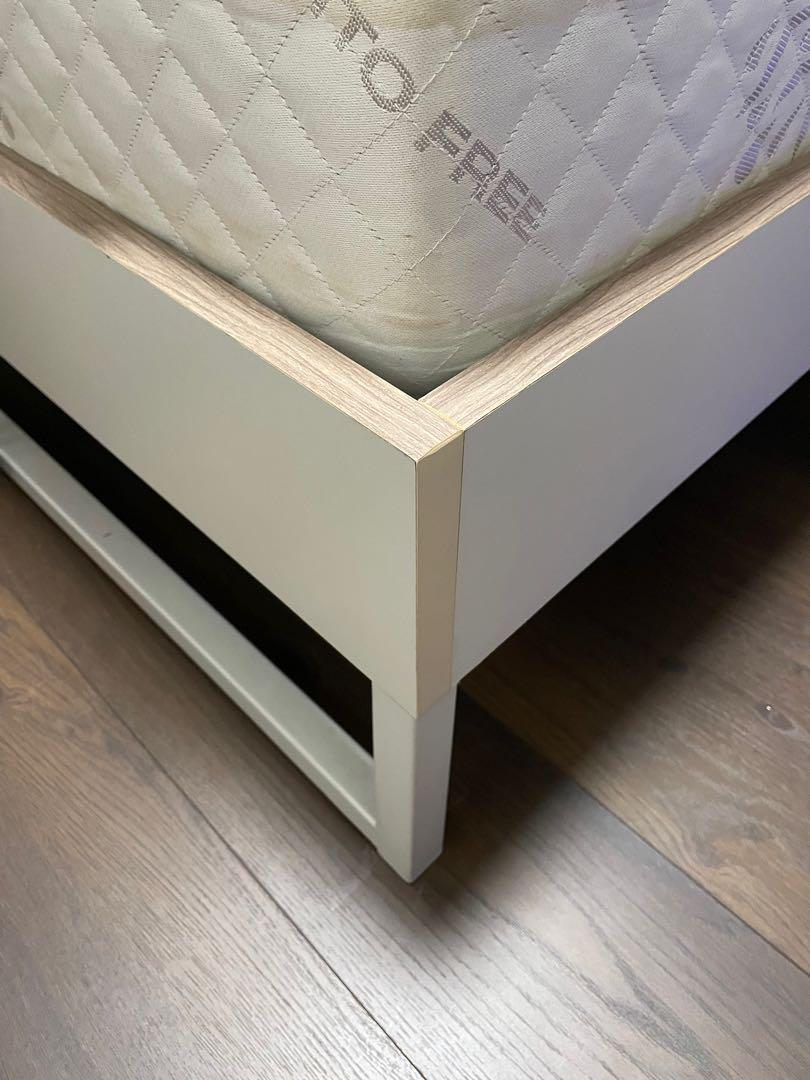 King Koil Pocket Spring w Natural Latex Pillow Plush QUEEN SIZE + IKEA