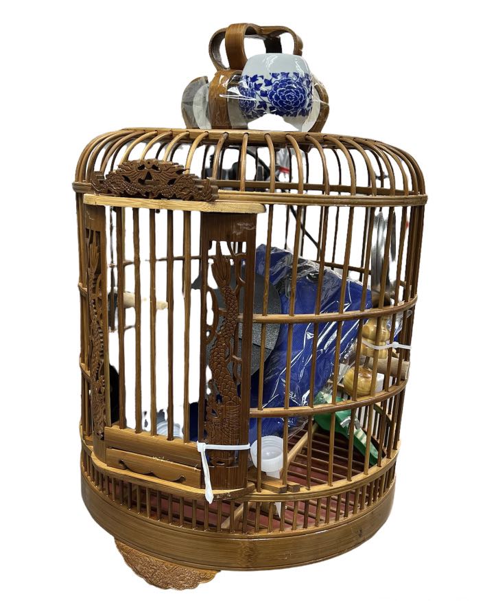 circle bird cage