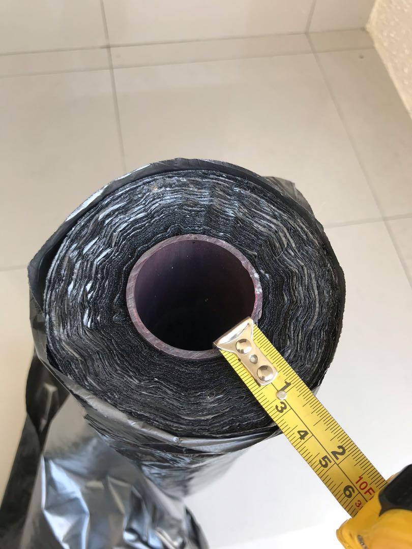 Black Plastic Sheeting Mulch Film for Gardening / Landscaping / Weed