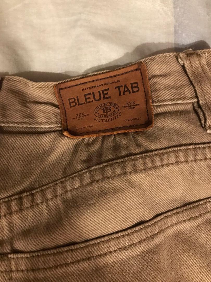 Blue Tab pants (Category: Jeans) located in Taguig. Submitted by yeslan (Listing ID 1166992154, Image 3). Description: Can patch up to look good as new.