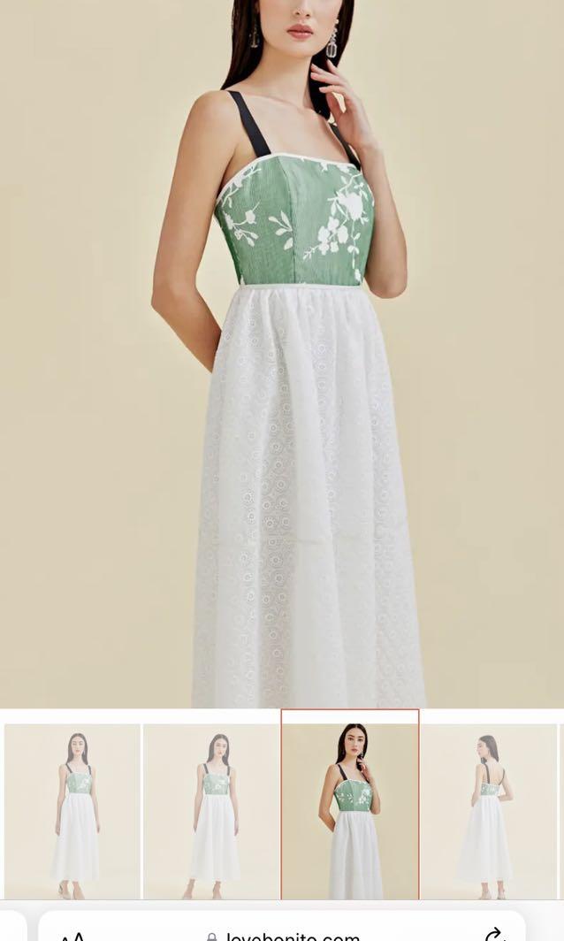 BN) Calliah Jacquard Camisole Dress, Women's Fashion, Dresses
