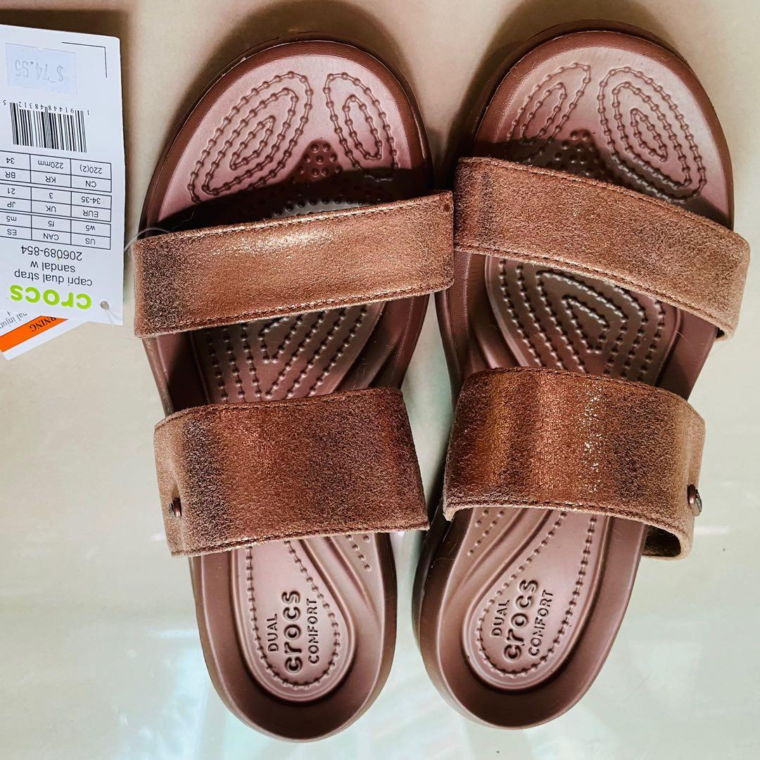 Crocs capri sales dual strap sandal