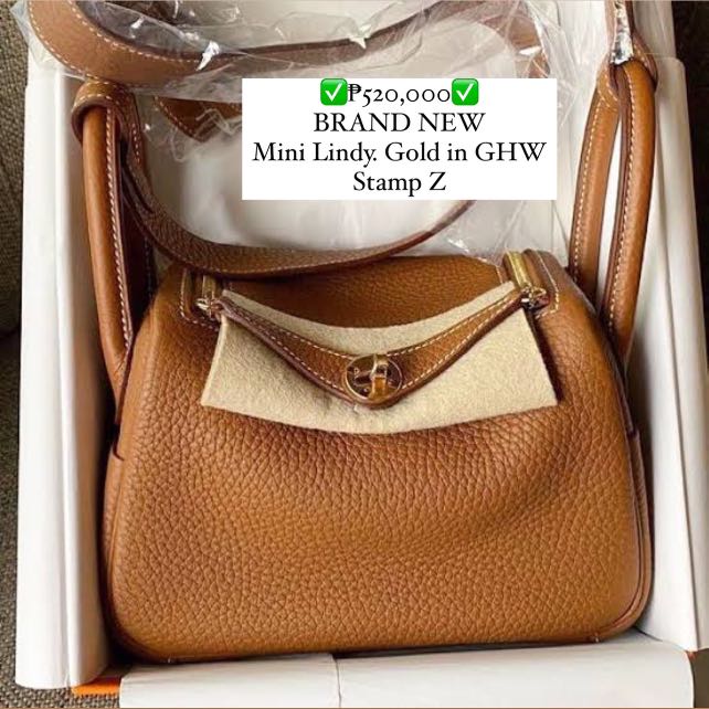 HERMES MINI LINDY GOLD GHW – Lbite Luxury Branded - Your Trusted