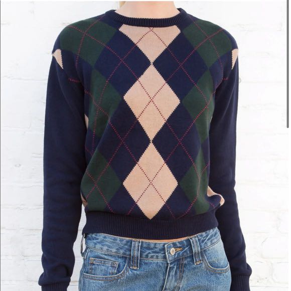 Brandy Melville argyle Bernadette 