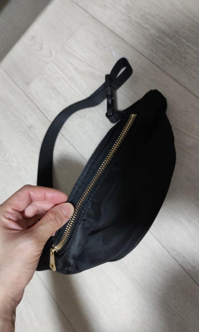Gold bum bag on sale