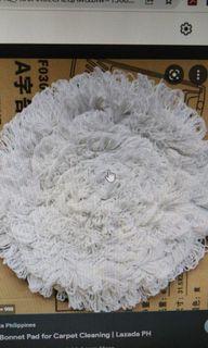 Carpet bonnet for floor polisher machine