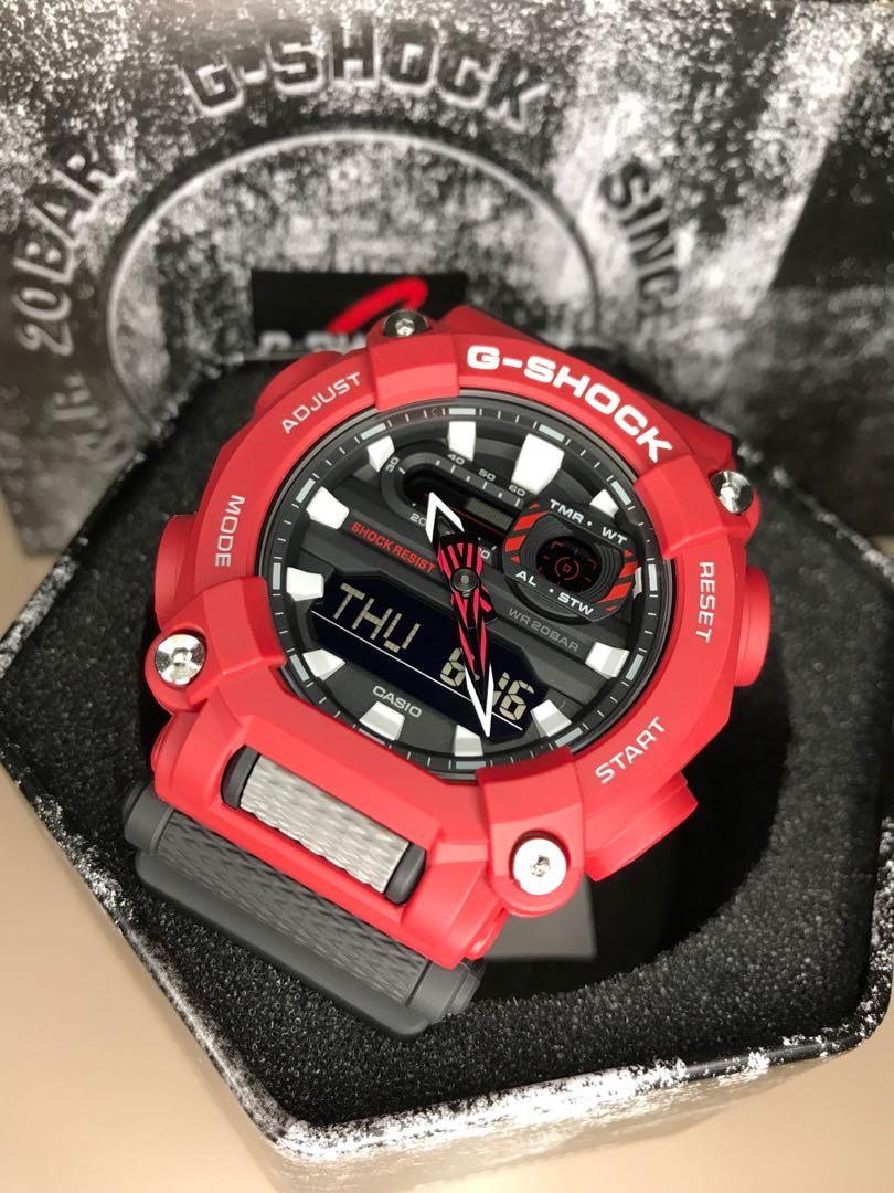 G shock red band outlet