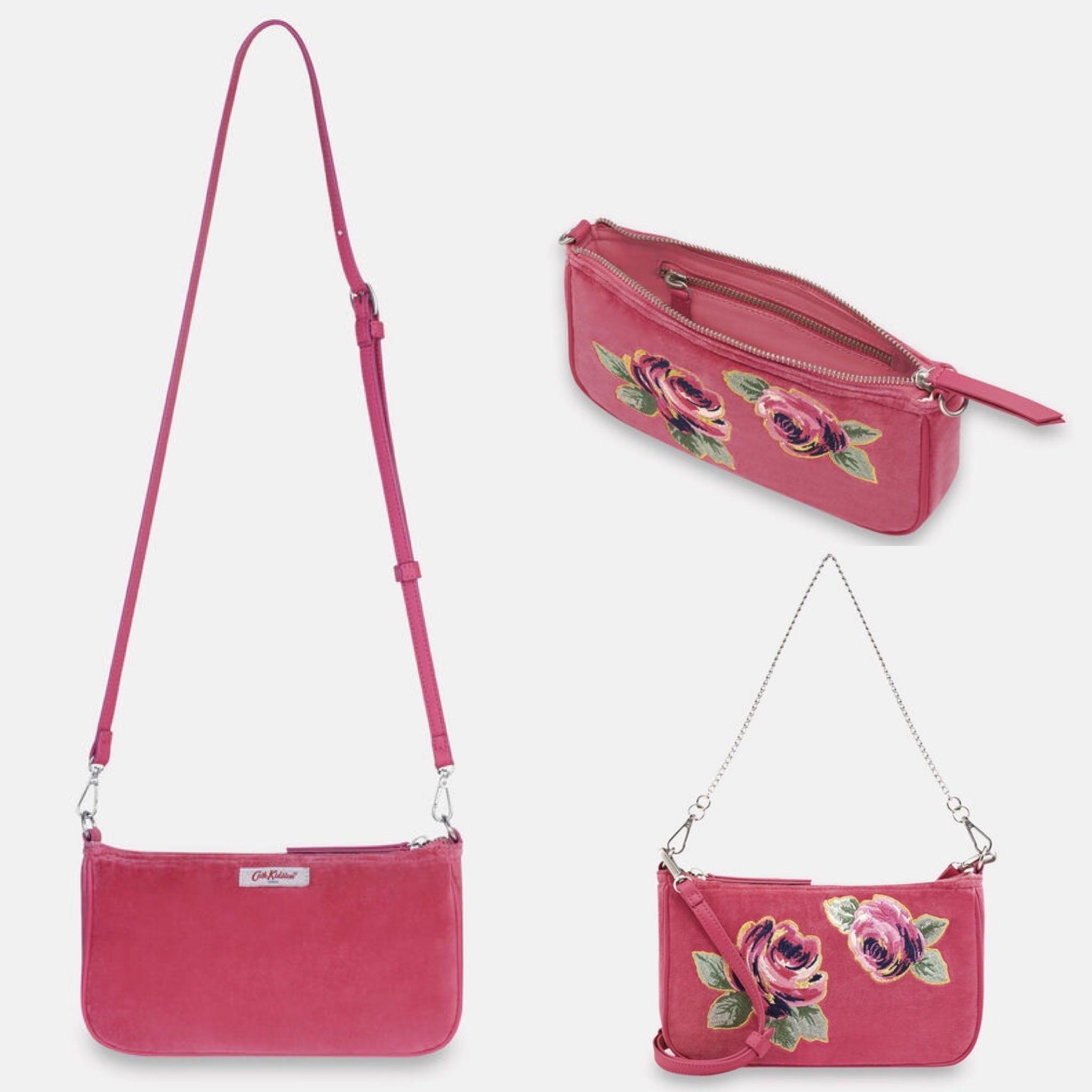 Cath kidston velvet bag cheap
