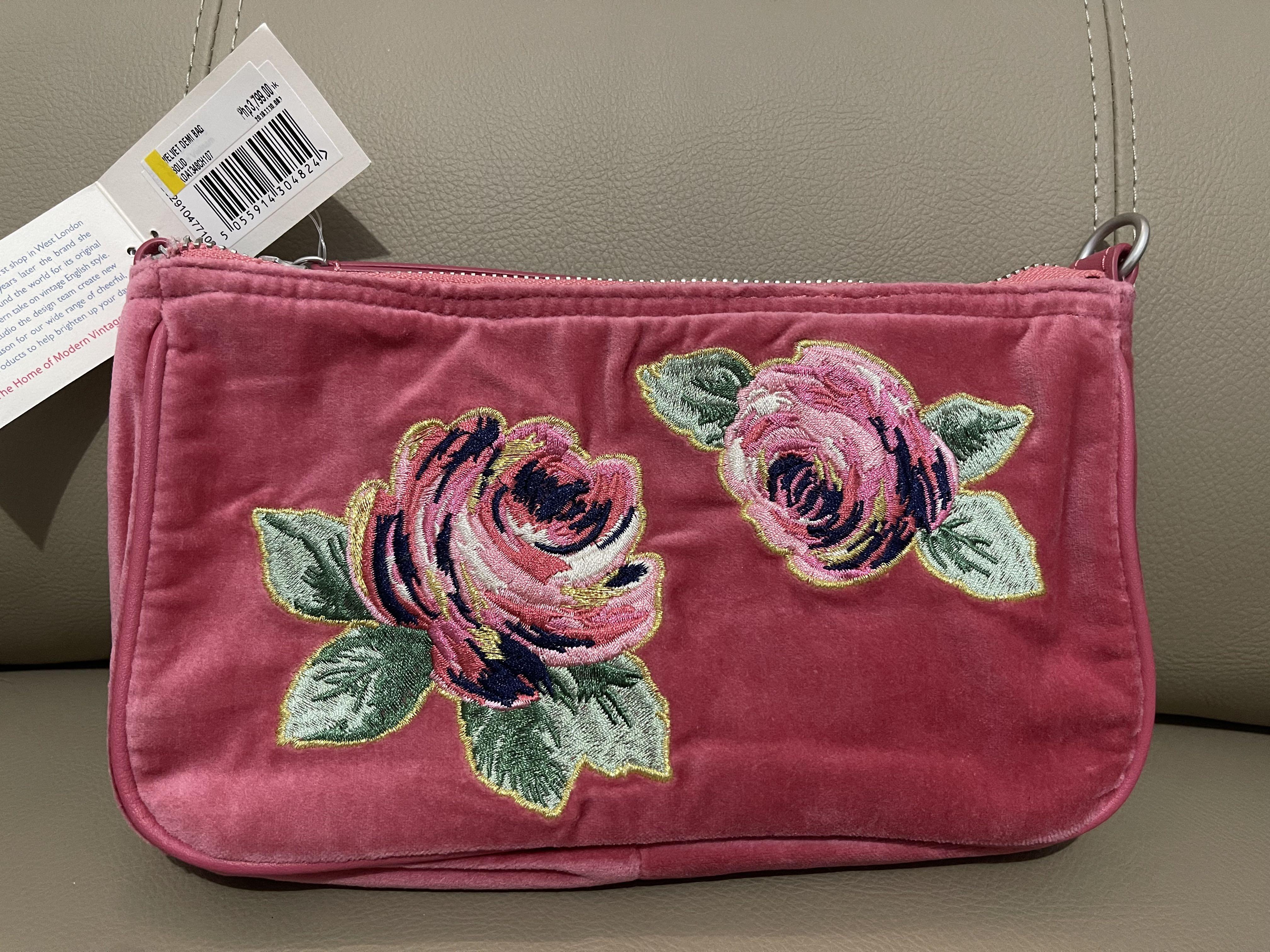 Cath kidston hotsell velvet bag