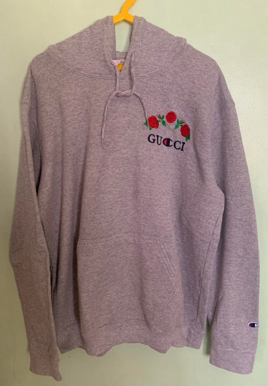 Gucci champion hoodie original shop