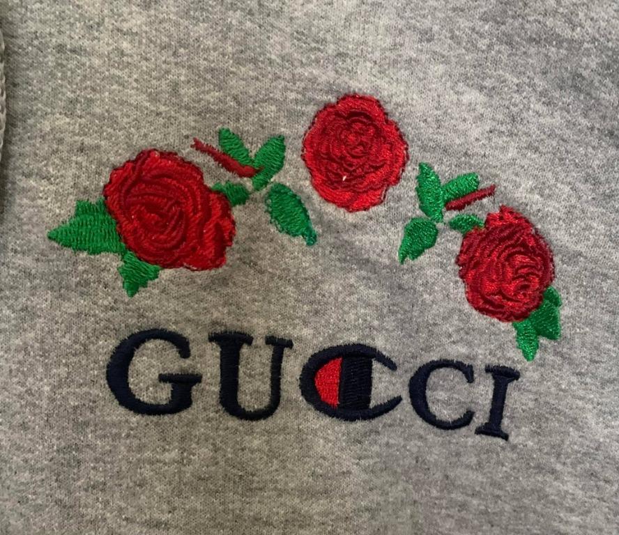 Champion rose hoodie gucci hotsell