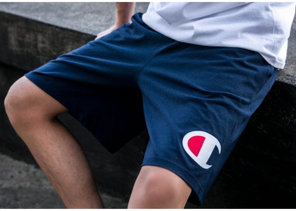 Champion big logo shorts cheap