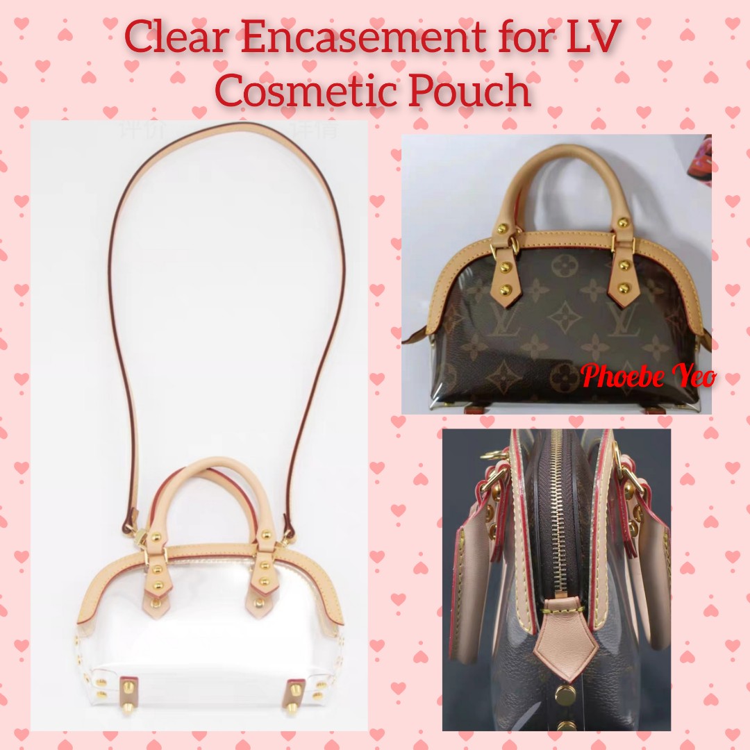 New Leather Encasement Conversion Kit for LV Toiletry Pouch, Luxury, Bags &  Wallets on Carousell