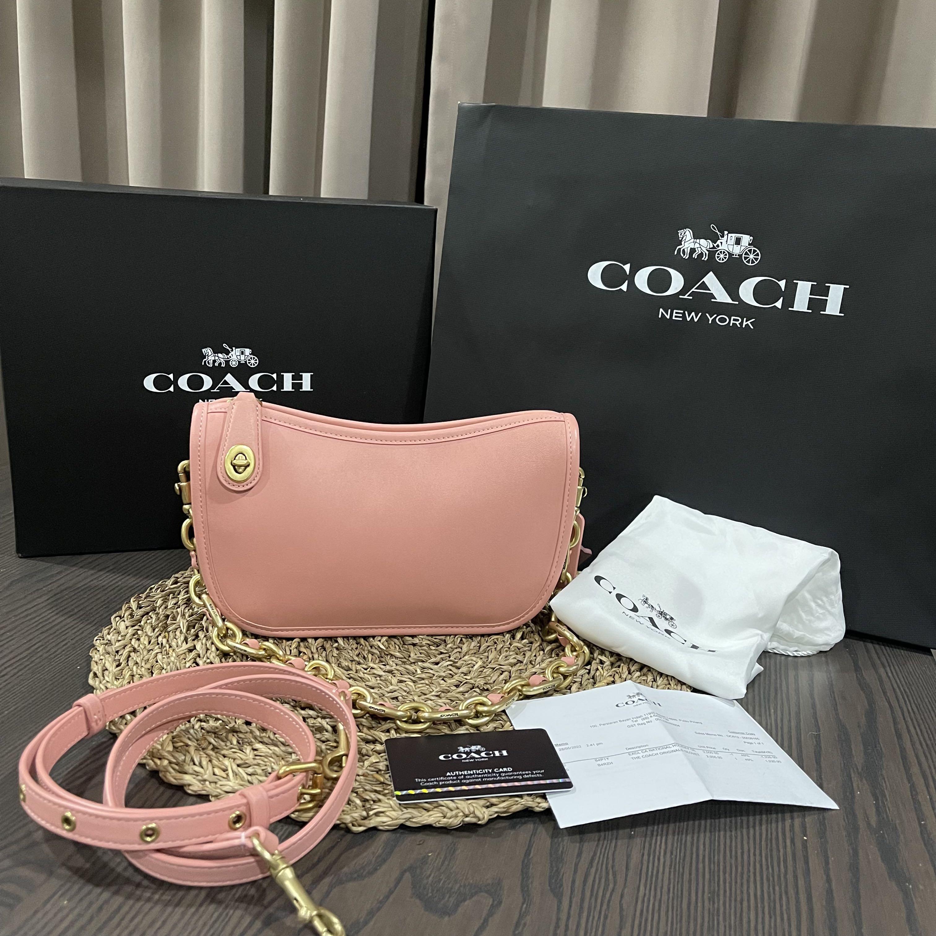Coach Denim Shoulder/ Slingbag, Luxury, Bags & Wallets on Carousell