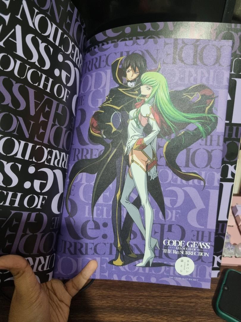 Code Geass Lelouch of Re: Surrection Pamphlet (Category: Comics & Manga) located in Mandaluyong City. Submitted by 13amethyst (Listing ID 1167019532, Image 3). Description: item is like new. no markings or creases. text are in Japanese. contains 20+ pages of full colored images from Code Geass- Lelouch the Re:Surrection movie. movie poster still intact (3rd photo) can request more photos..