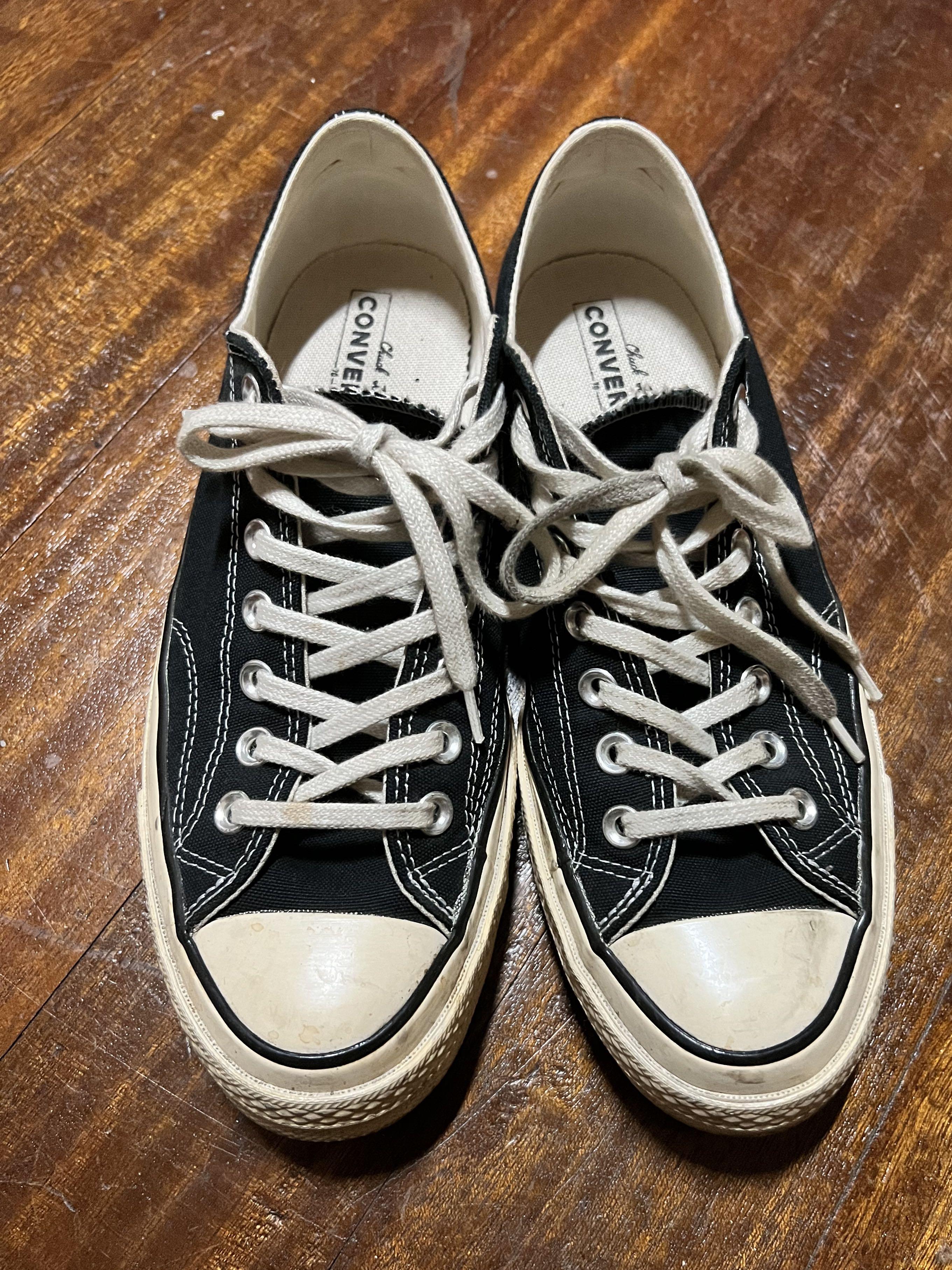 converse 1970 low black