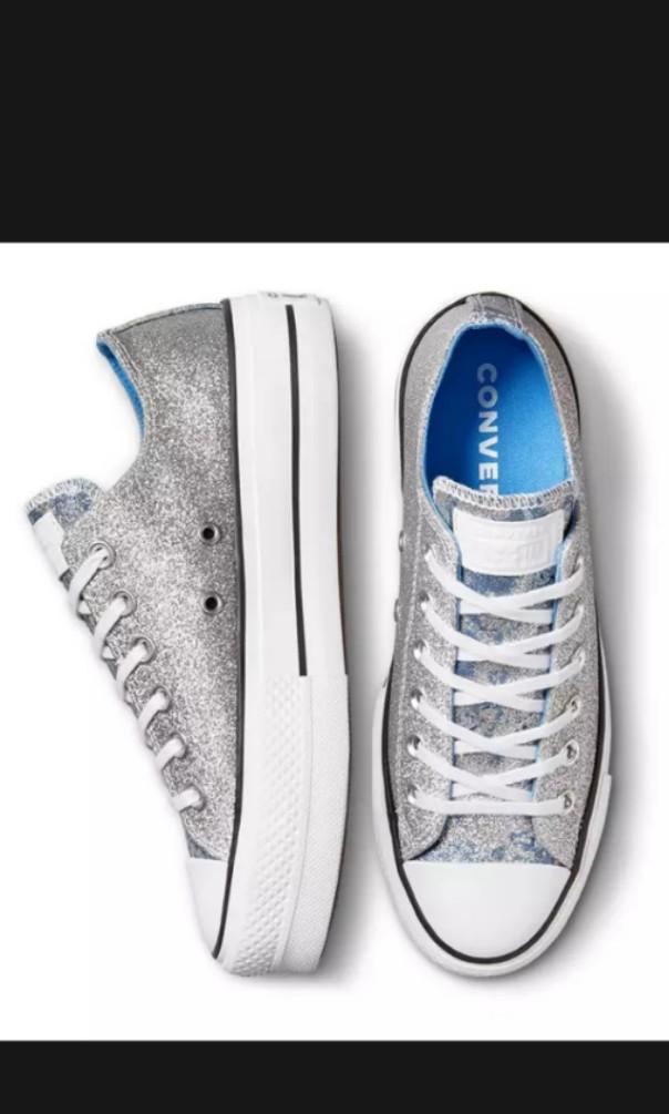 All star clearance glitter ox converse