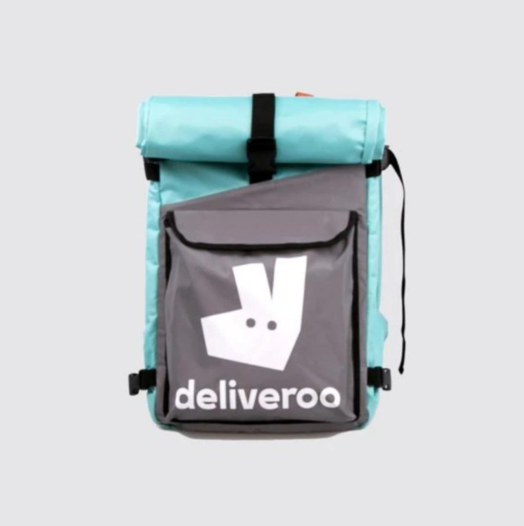 Deliveroo Roll Top Backpack, Men's Fashion, Bags, Backpacks on Carousell