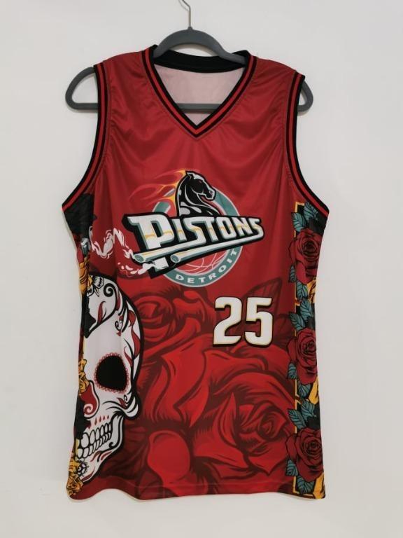 Derrick rose piston jersey new arrivals