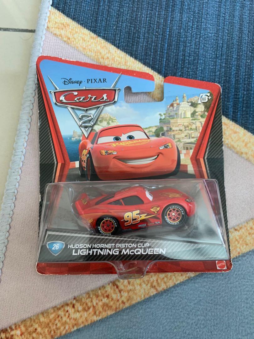 Disney Mattel Cars 2 Lightning Mcqueen, Hobbies & Toys, Toys & Games on  Carousell