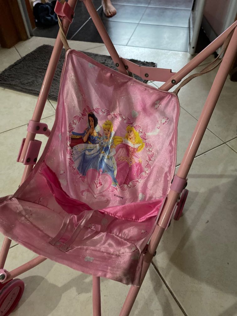 disney princess toy pram, Hobbies & Toys, Toys & Games on Carousell