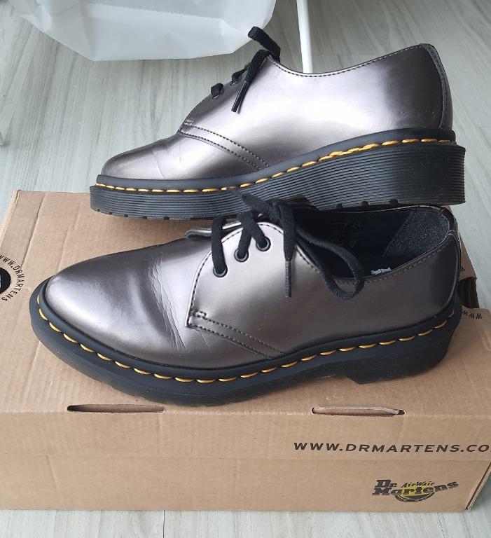 Dr Martens Dupree Pewter Oxford UK3 EU36 US5 Women s Fashion