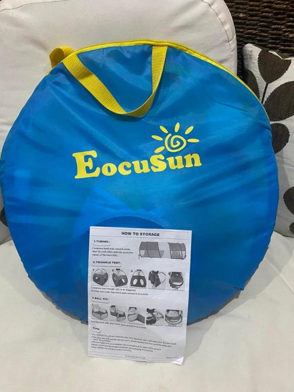 Eocusun play tent folding 2025