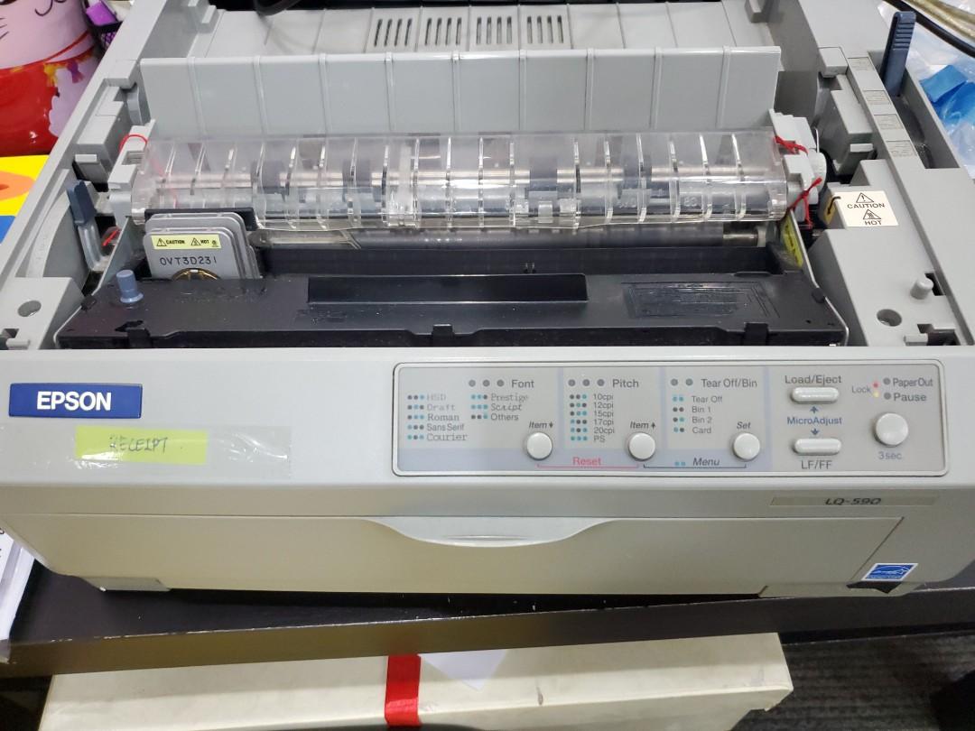 Epson Lq 590 Dot Matrix Printer Computers And Tech Printers Scanners And Copiers On Carousell 3718