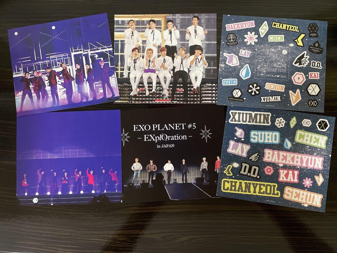 EXO官方Film Live Japan Tour EXOPLANET 2021 初回限定盤DVD小卡, 興趣 