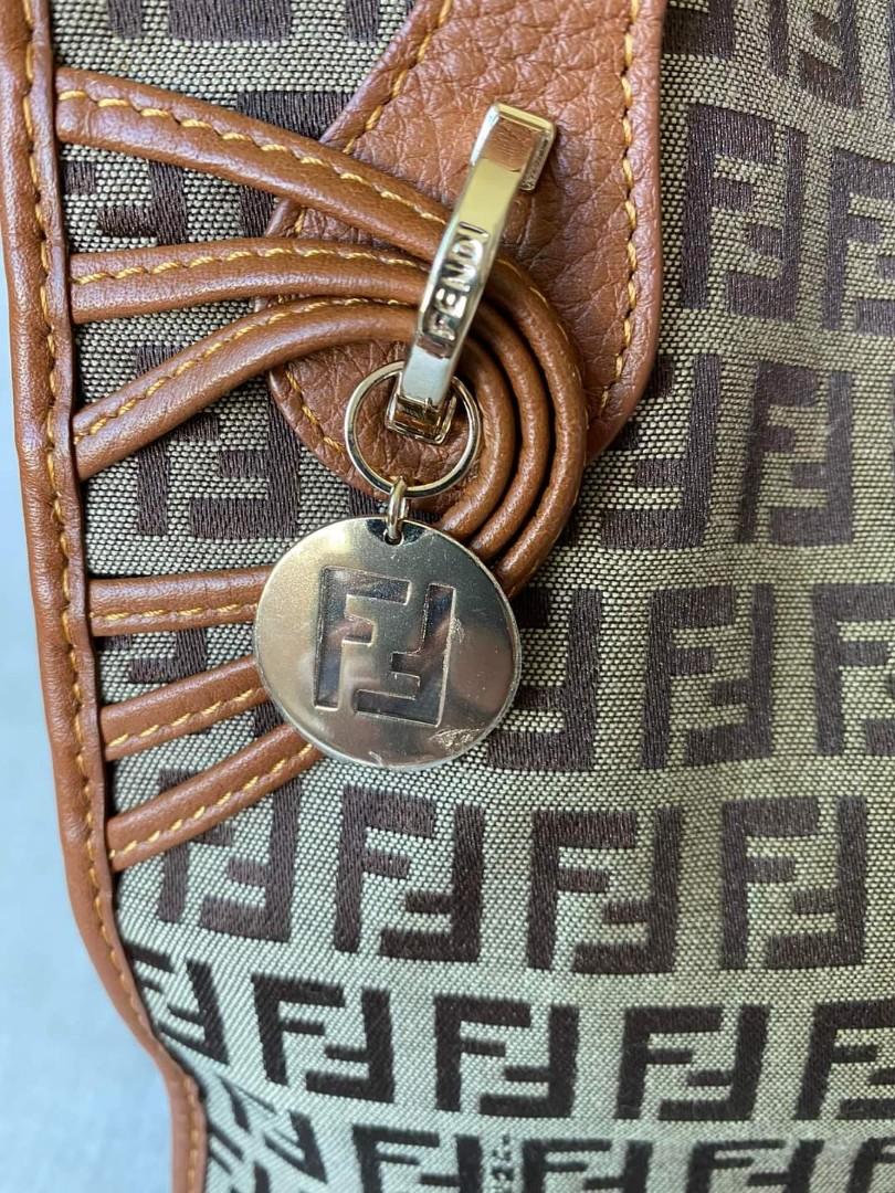 Fendi Cabas Monogram Zucchino handbag