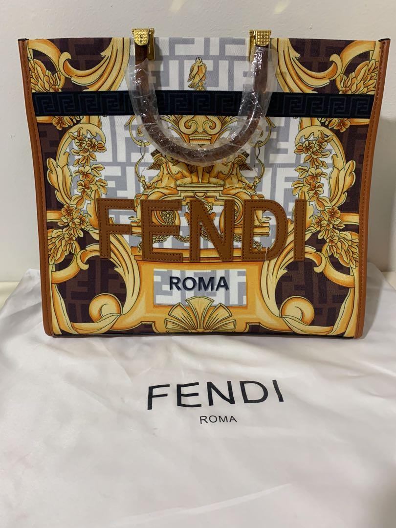 Versace X Fendi Bags, Luxury, Bags & Wallets on Carousell