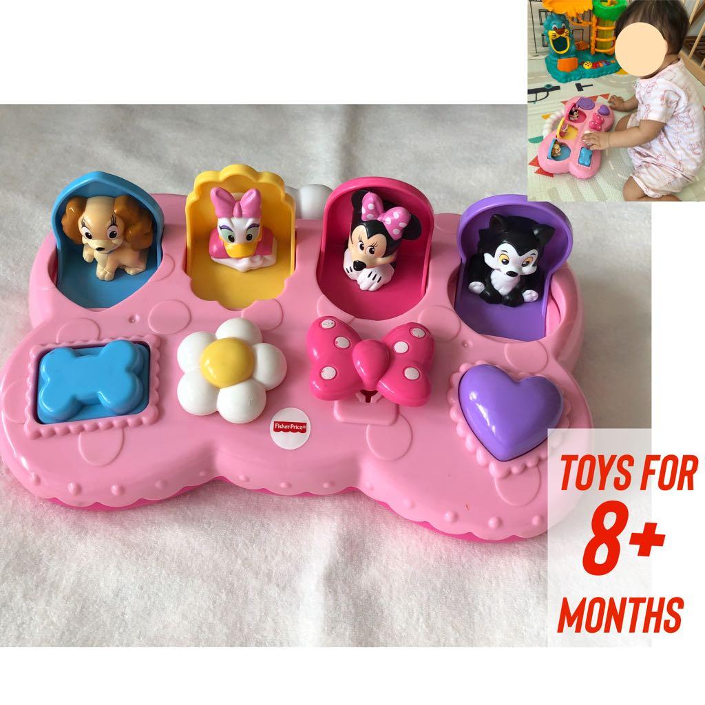 Minnie mouse pop up toy new arrivals