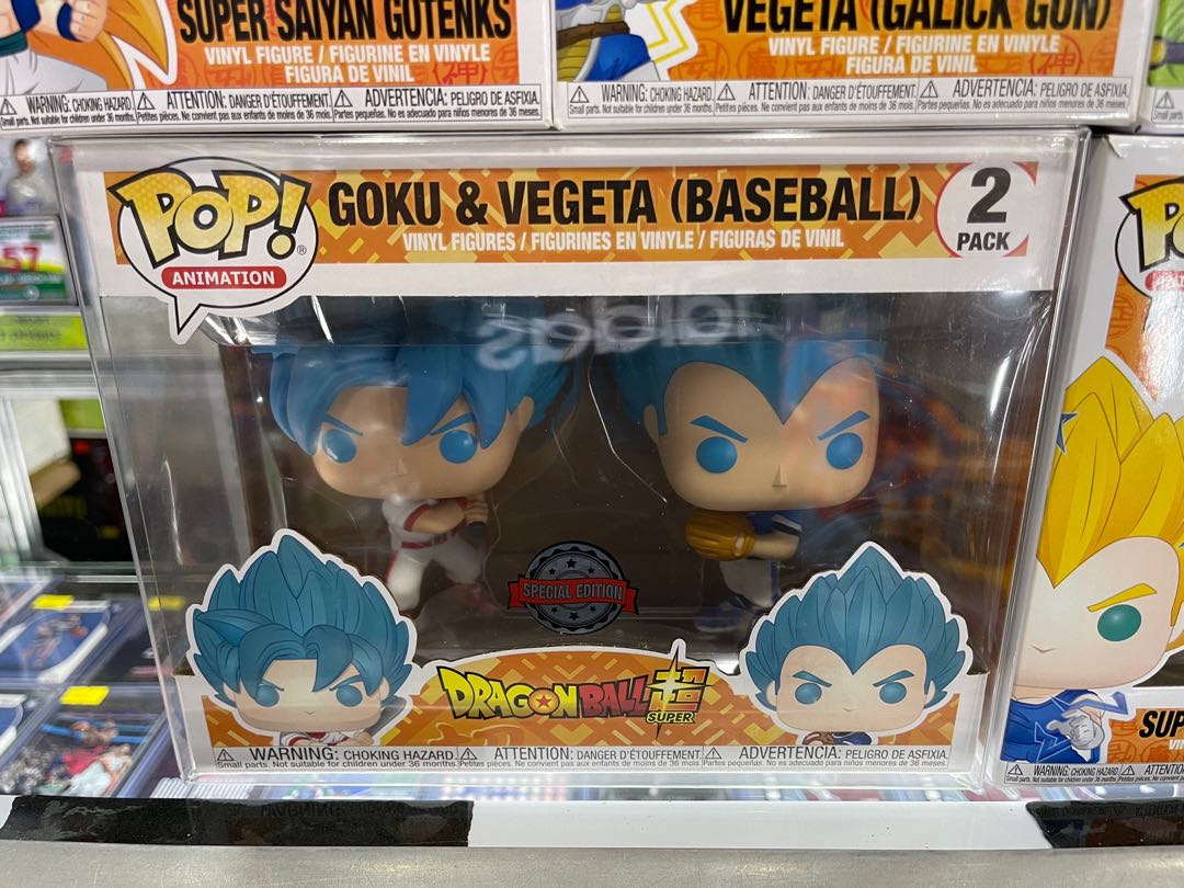 Funko Pop Goku \u0026 Vegeta (Baseball 2 