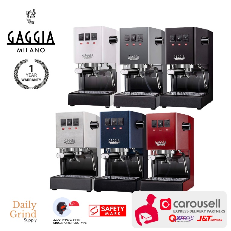 [ONSALE] Gaggia Classic Pro Espresso Machine (Newest Model) Local