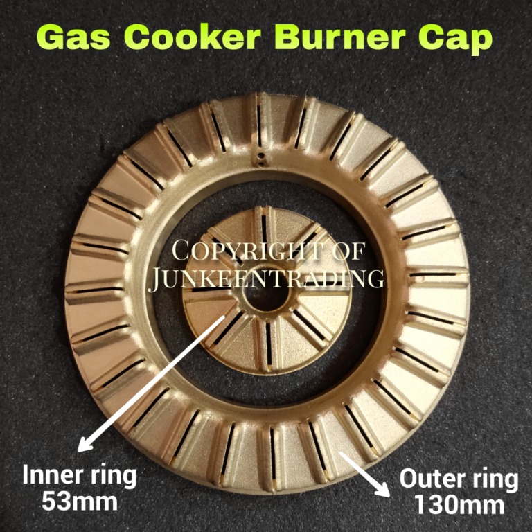 Gas cooker burner cap (Outer ring / Inner Ring), TV & Home Appliances