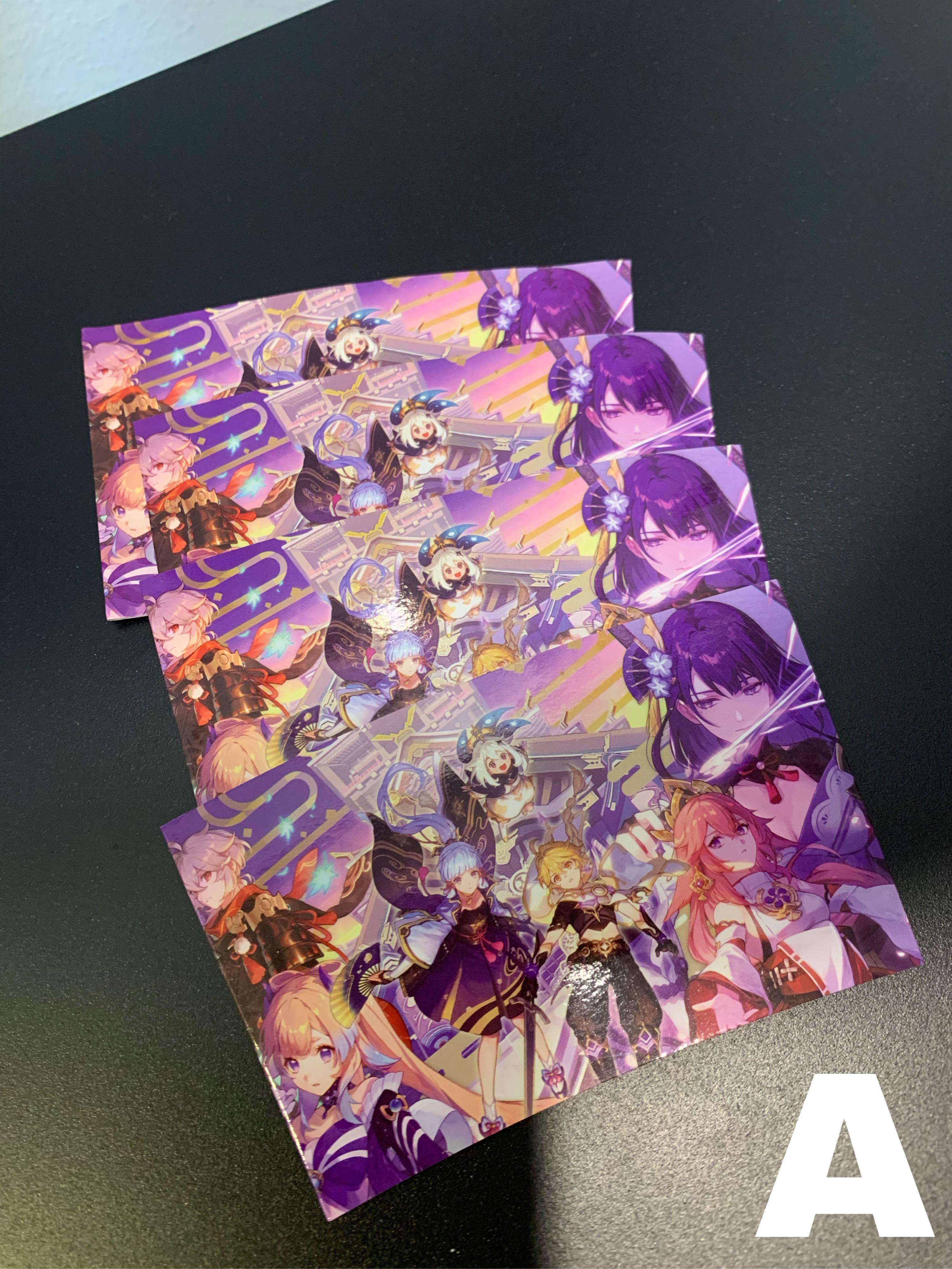 Genshin Impact X Tealive Cup Sleeves, Hobbies & Toys, Collectibles