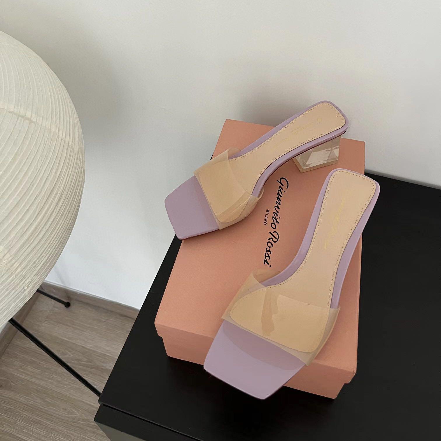 Gianvito rossi top sandal heels