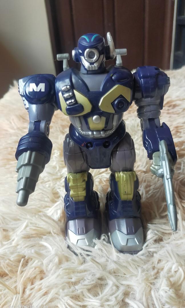 Happy Kid Toy MARS Robots Motorized Attack Robo Squad Blue 7 Hobbies Toys Toys Games on Carousell