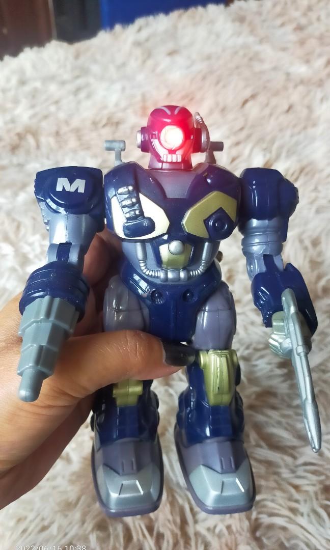 Happy Kid Toy MARS Robots Motorized Attack Robo Squad Blue 7 Hobbies Toys Toys Games on Carousell