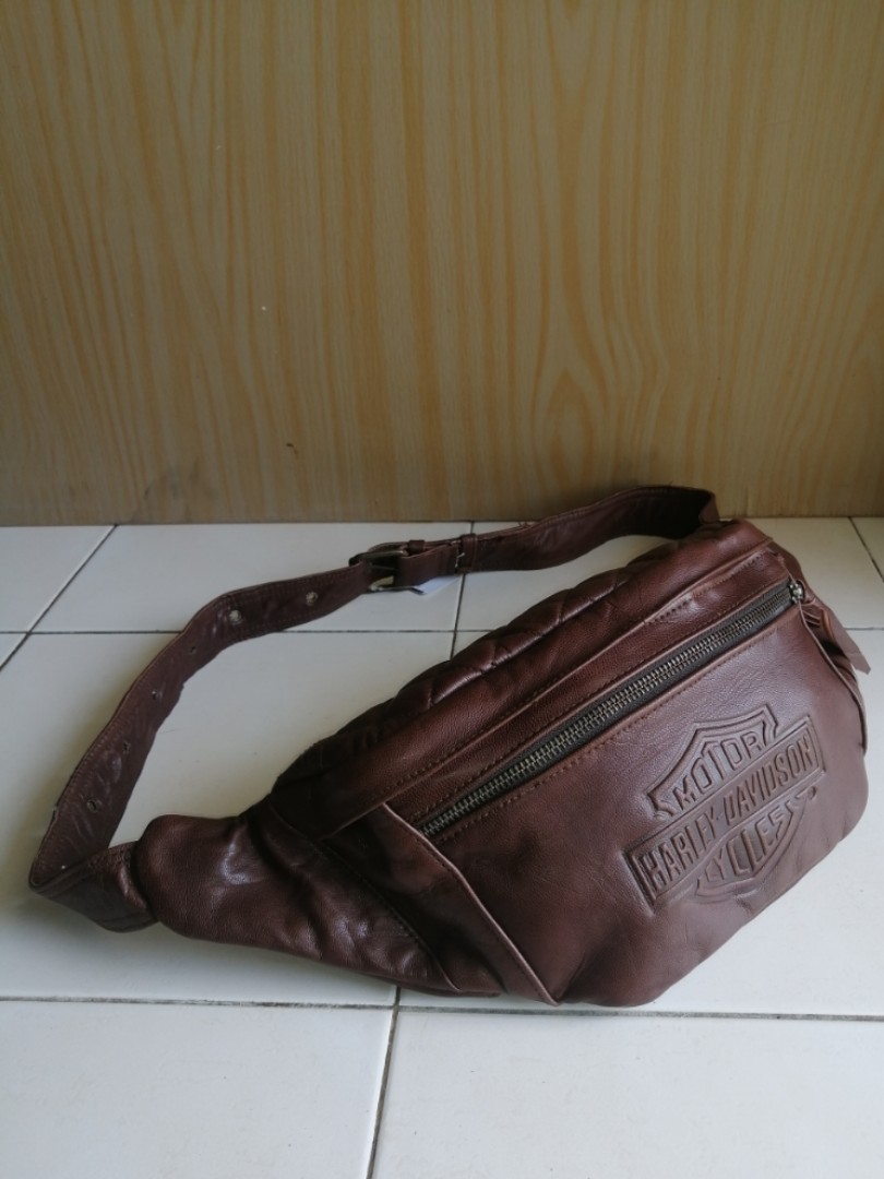 Harley Davidson pouch bag Men s Fashion Bags Belt bags