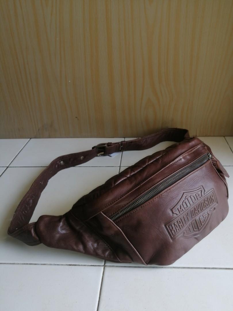 Harley davidson pouch bag on sale